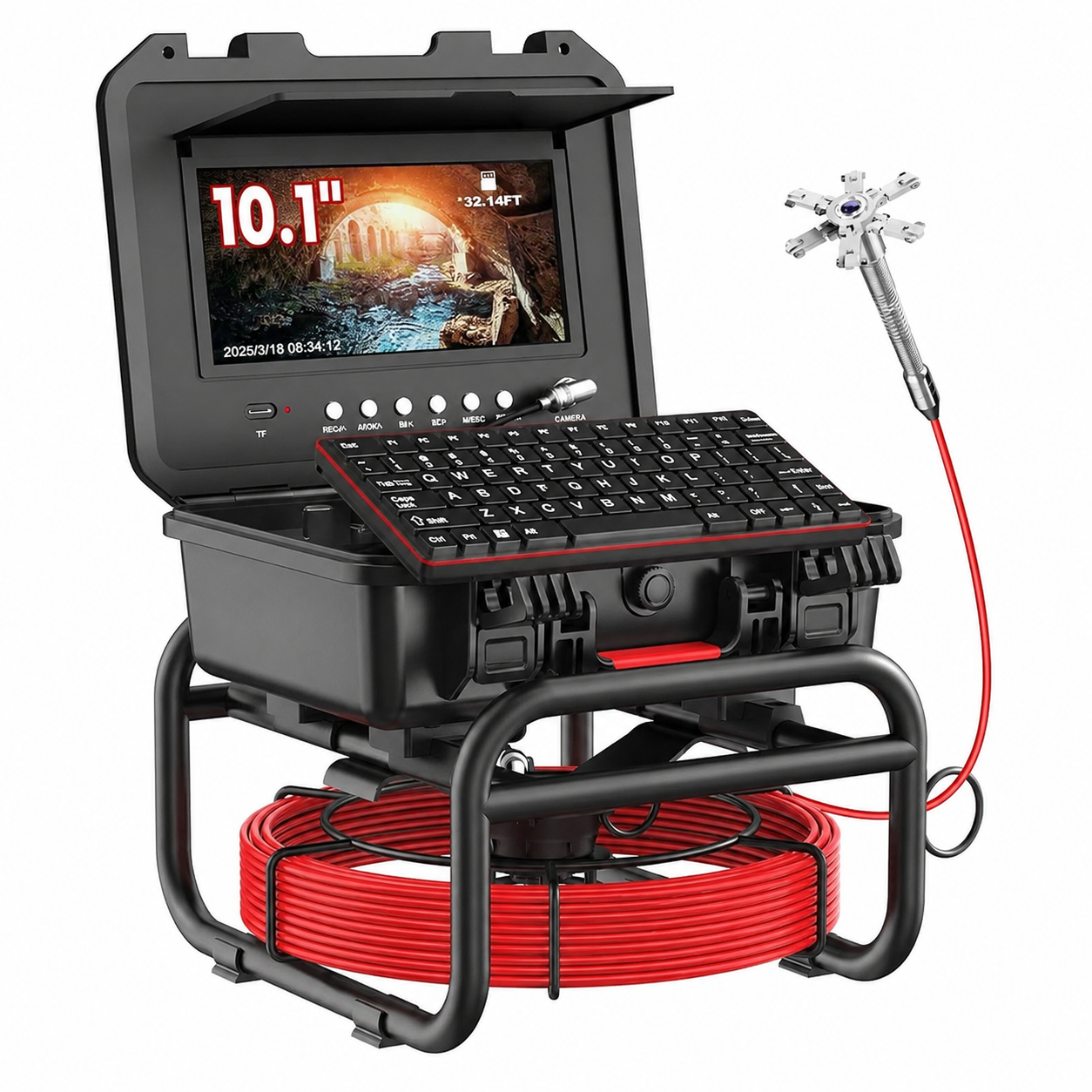 50M Sewer Camera - Pro Reporting System (With Locator)