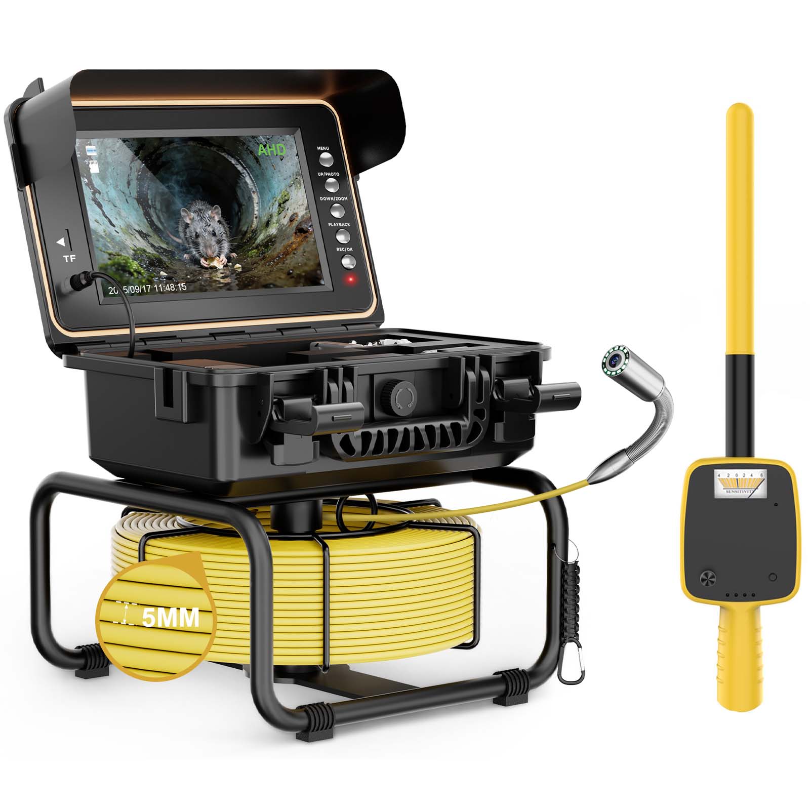 30M Sewer Camera - Residential System (With Locator)